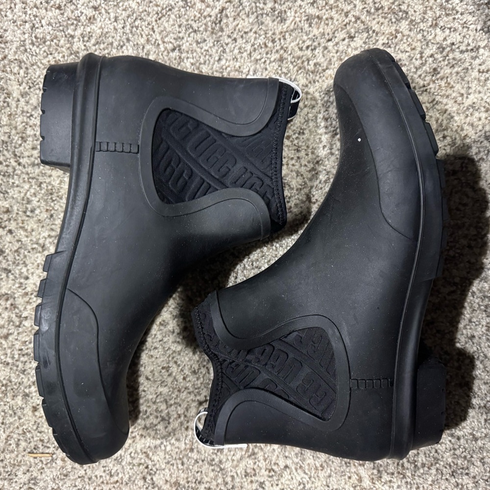 Ugg women’s black rain boots